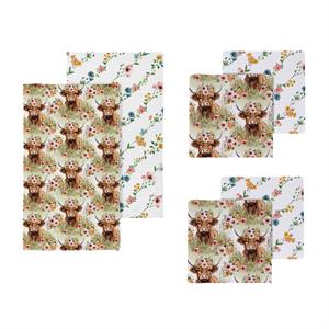 Evergreen P&P Farm Highland Cow Quick Dry Gift Set