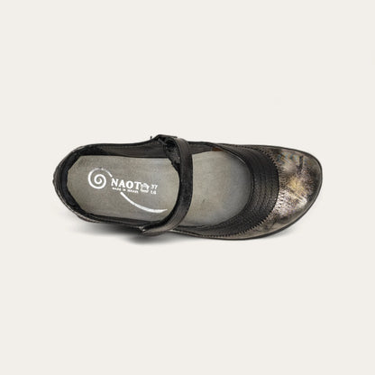 Naot Kirei Metallic Onyx Black