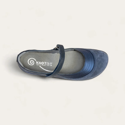 Naot Kirei Polar Sea Midnight Blue Suede Ink