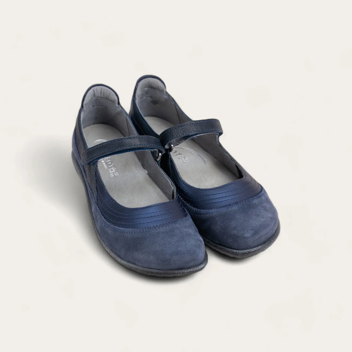 Naot Kirei Polar Sea Midnight Blue Suede Ink