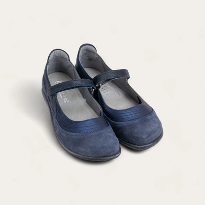 Naot Kirei Polar Sea Midnight Blue Suede Ink