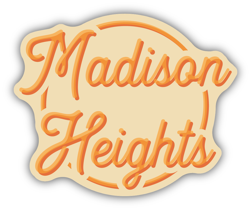 Stickers Northwest Madison Heights Name Drop