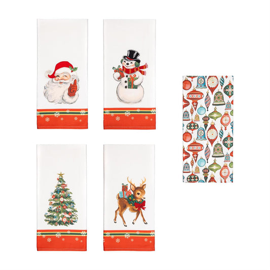 Evergreen Heartfelt Cheer Kitchen Towel