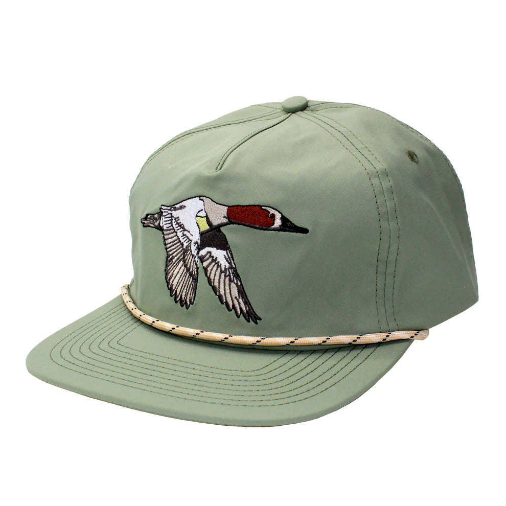 Local Boy Canvas Back LP Rope Hat Loden