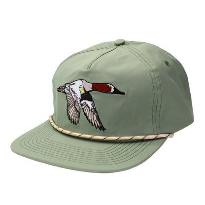 Local Boy Canvas Back LP Rope Hat Loden