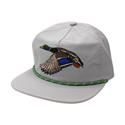 Local Boy Mr. Mallard Low-Profile Rope Hat Cool Gray