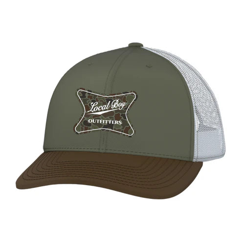 Local Boy High Badge OD Trucker Hat Loden