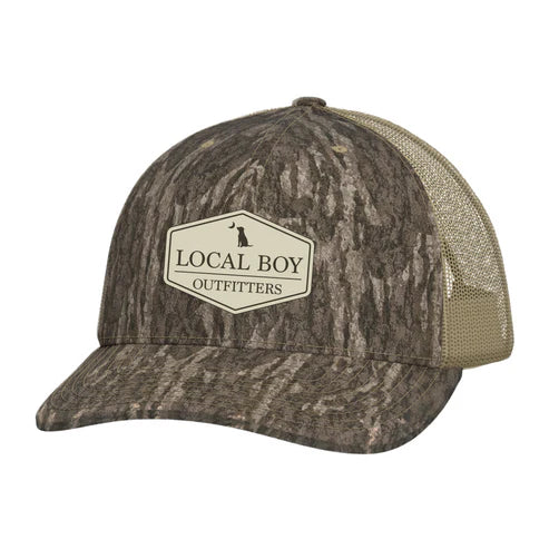 Local Boy Classic Hex Trucker Hat Bottomland Camo