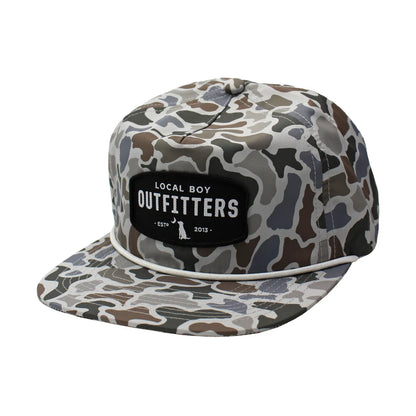 Local Boy Woven Patch LP Rope Hat Locaflage Bluff