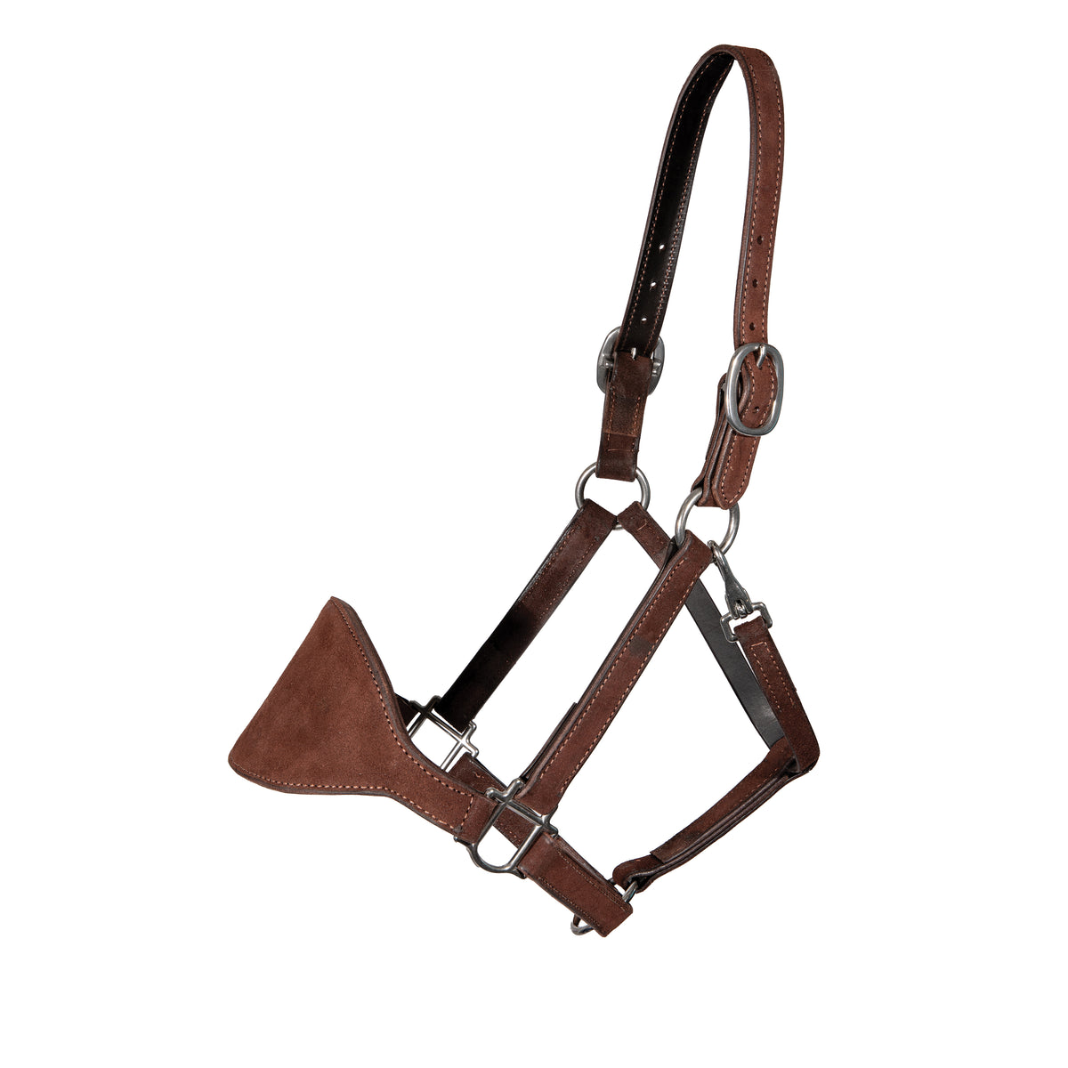 Professional's Choice Bronc Halter Chocolate Roughout