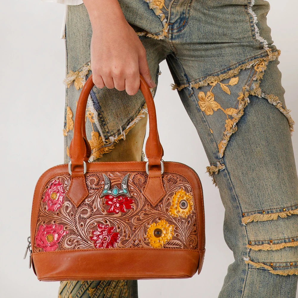 Loyal West Suave Mini Bag Petal Hide