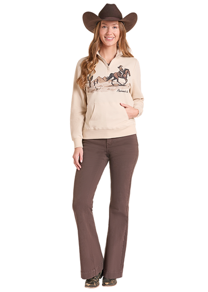 Rock & Roll Cowgirl Pullover Natural