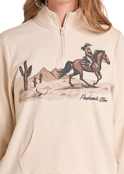 Rock & Roll Cowgirl Pullover Natural