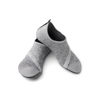 FitKicks Active Footwear Ladies Heathered Gray