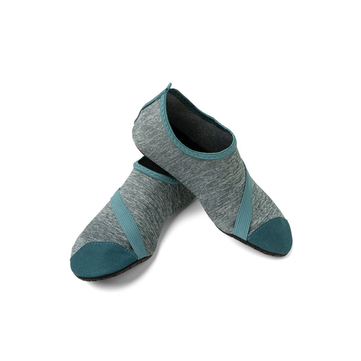 FitKicks Active Footwear Ladies Heathered Teal