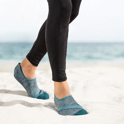 FitKicks Active Footwear Ladies Heathered Teal