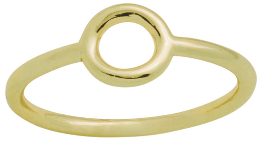 Circle Gold Layers Ring