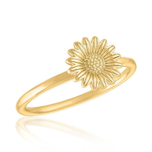 Sunflower Gold Layers Rings