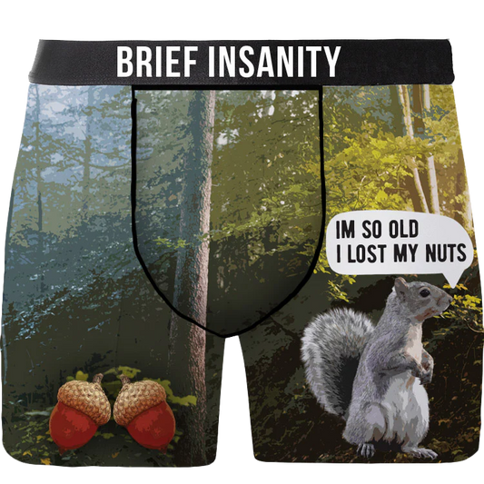 Brief Insanity Lost My Nuts Boxers