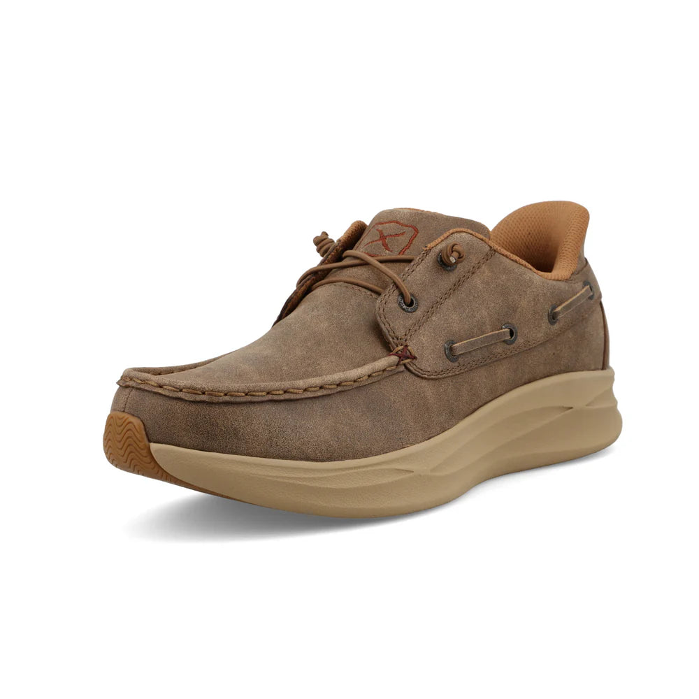Twisted X Feather X EZ On Shoe Bomber Brown