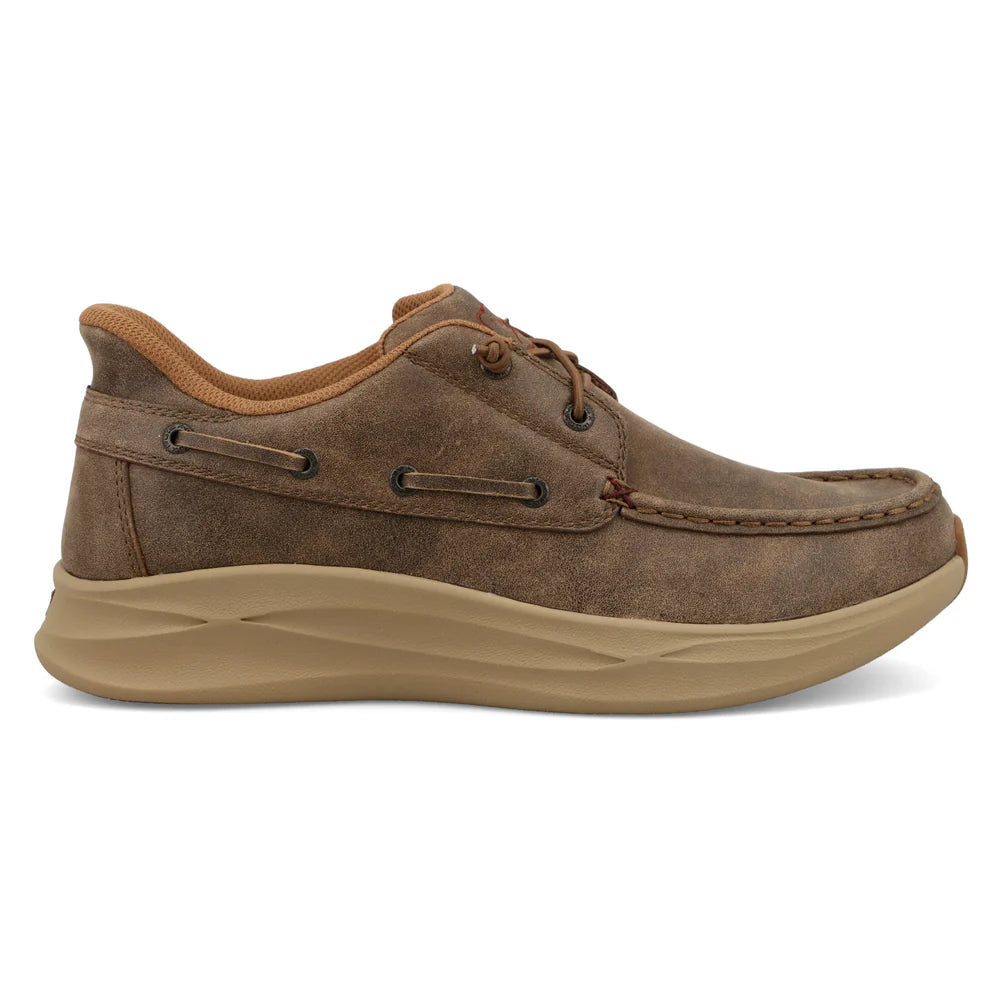 Twisted X Feather X EZ On Shoe Bomber Brown