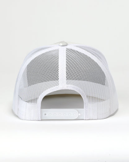 Cinch Raised Embroidered Logo Hat White Camo