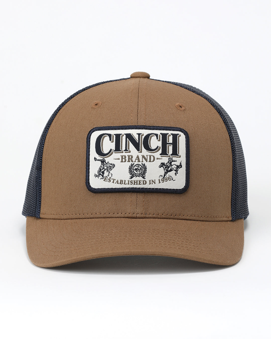 Cinch Logo Patch Ball Cap Brown/Black