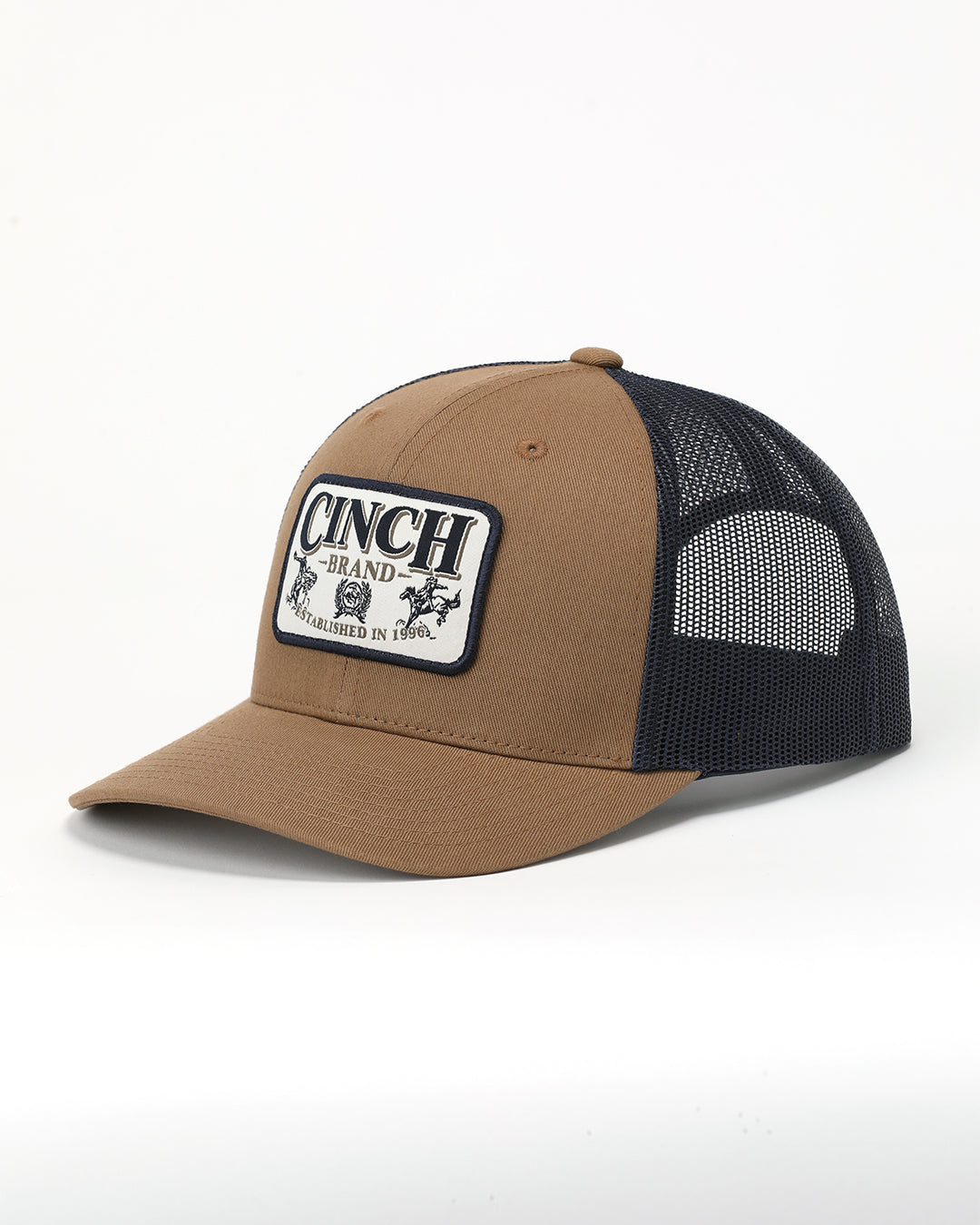 Cinch Logo Patch Ball Cap Brown/Black