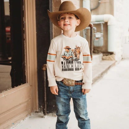 Shea Baby Ranch Life Long Sleeve Graphic Tee