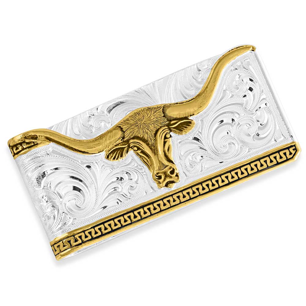 Montana Steerhead Silver Money Clip