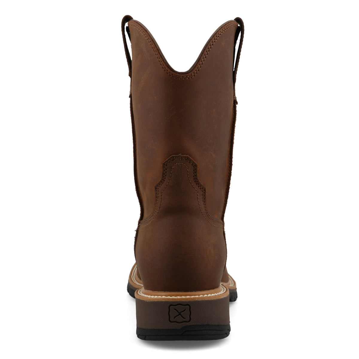 Twisted X 10" Square Toe Dark Brown Nano Toe