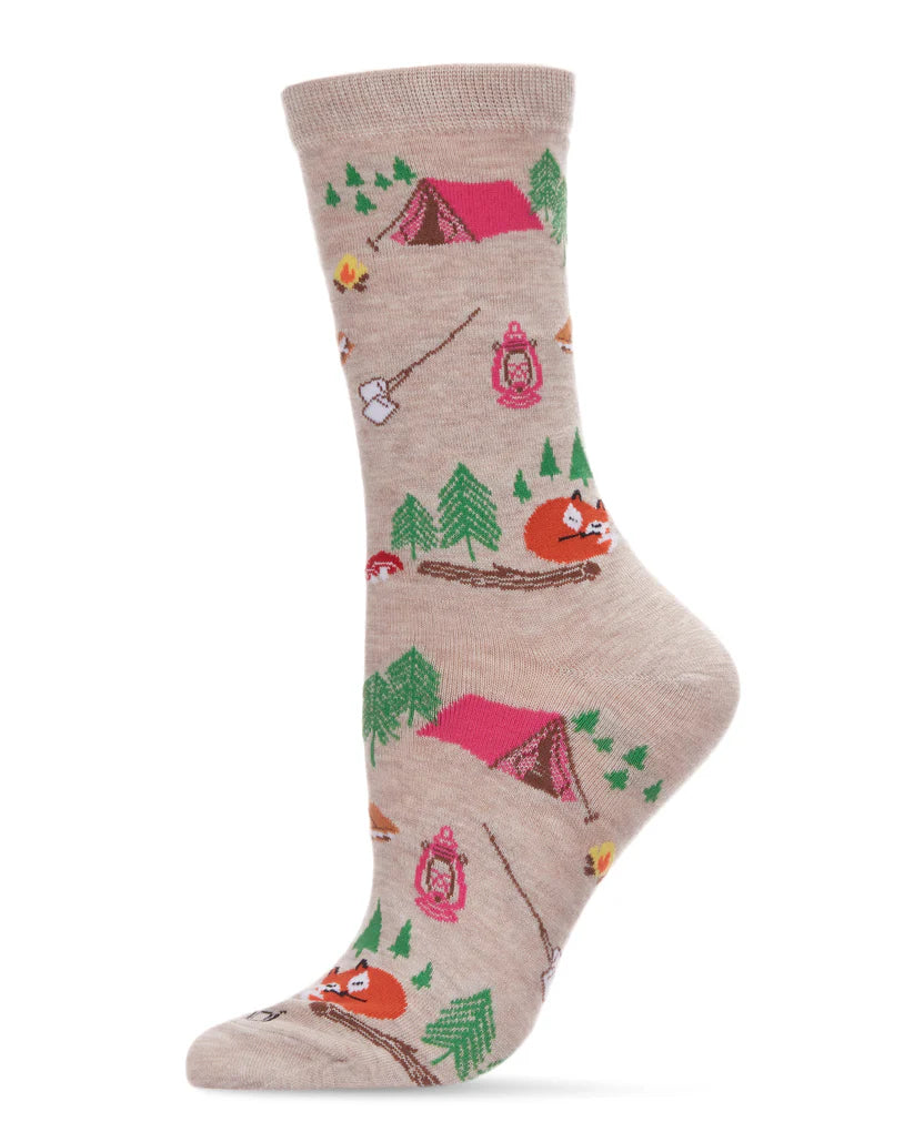 MeMoi Camping Trip Bamboo Oatmeal Heather