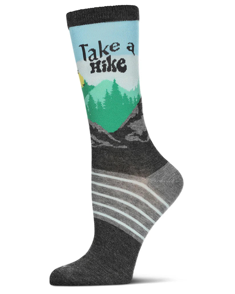 MeMoi Take a Hike Bamboo Charcoal Heather