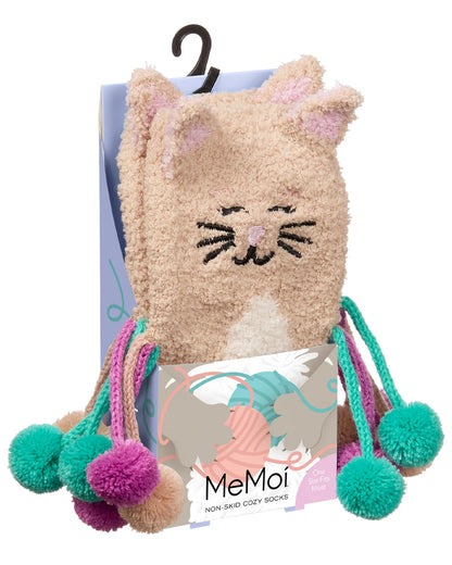 MeMoi Cat Embellished Plush Crew