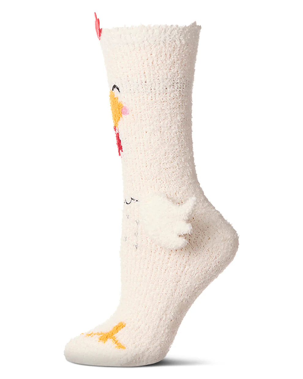 MeMoi Chicken Embellished Plush Crew