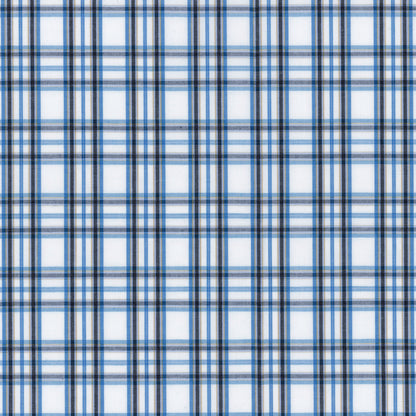 Wrangler George Strait Long Sleeve Blue Plaid Shirt