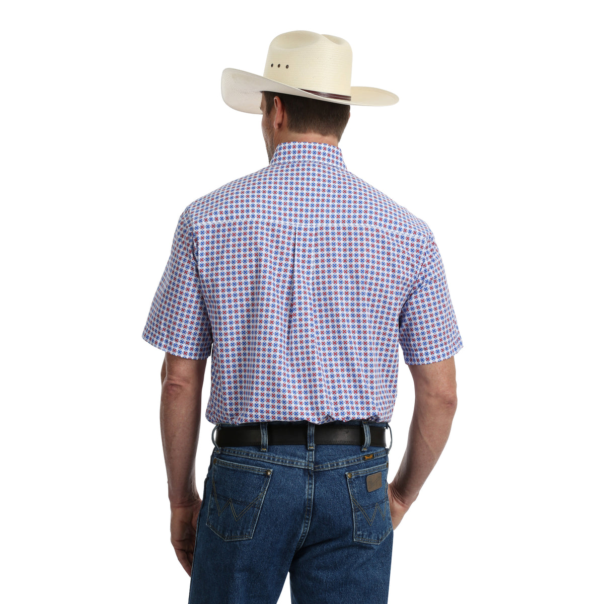 Men's Wrangler Red/white/blue Shirt
