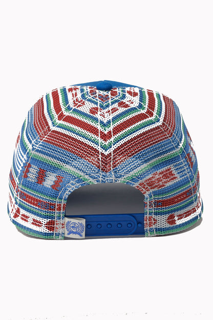 Cinch Blue/Multi Aztec Trucker Hat