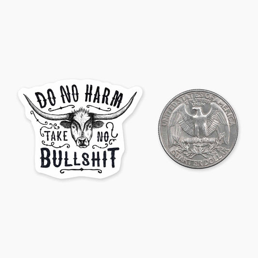 Nice Enough Stickers MINI Bullshit