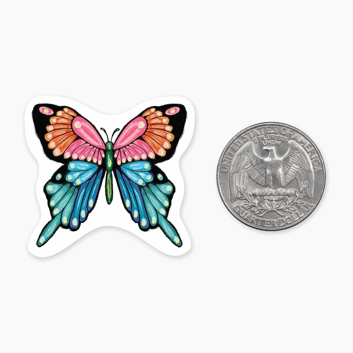 Nice Enough Stickers MINI Butterfly
