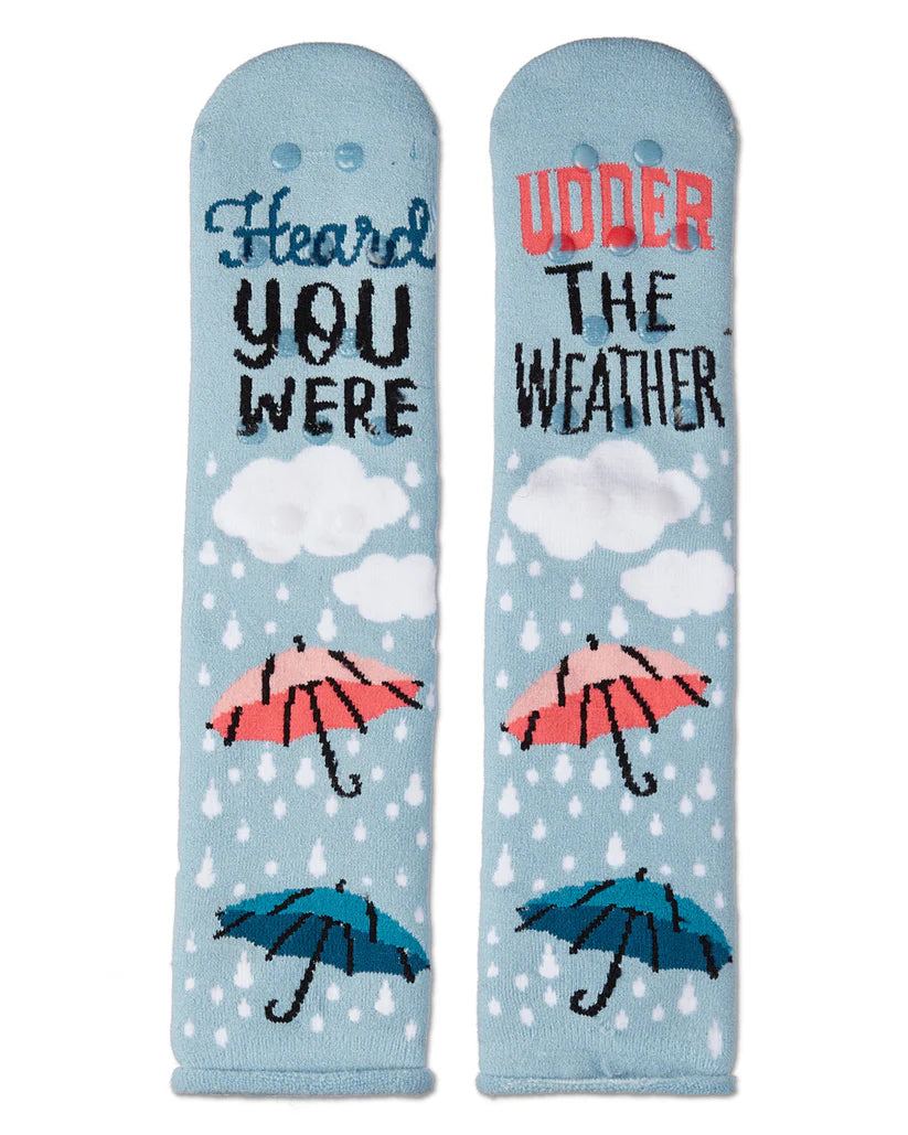 Memoi Udder The Weather Greeting Card Socks