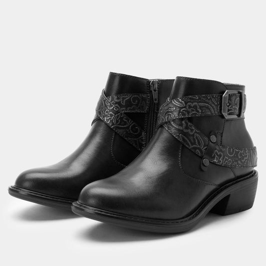 Alegria Millie Embroider Me Black