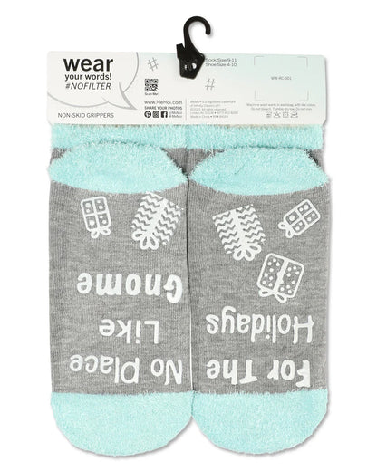 MeMoi No Place Like Gnome Low Gray
