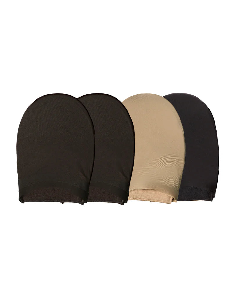 MeMoi Cotton Fine Edge Mule Toe Cover