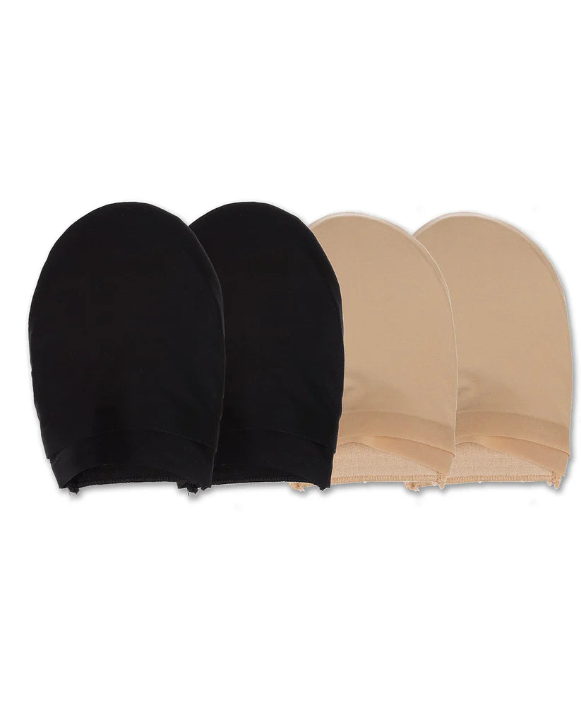 MeMoi Cotton Fine Edge Mule Toe Cover