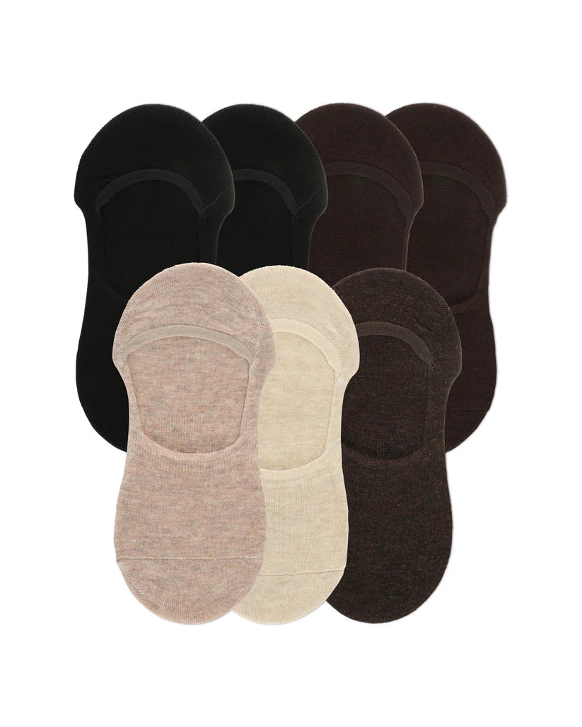 MeMoi Hi Cut Liner Cotton Blend 7PK