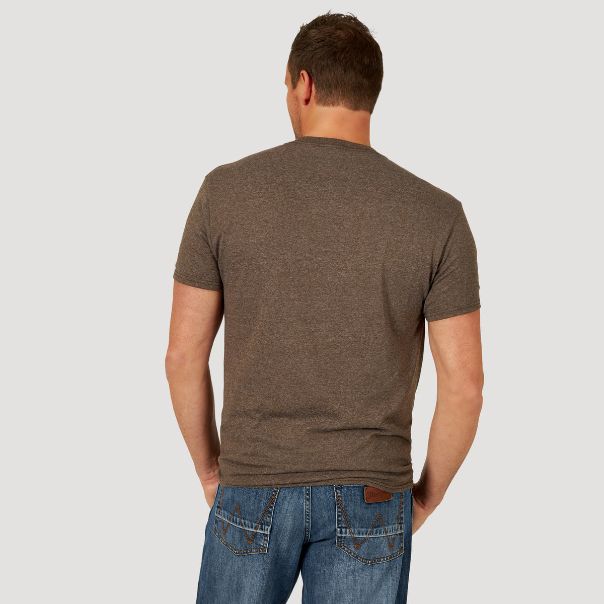Wrangler T-Shirt Brown Heather