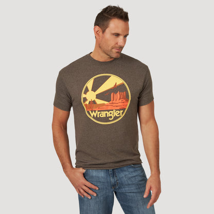 Wrangler T-Shirt Brown Heather