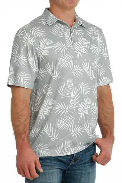 Cinch Grey Hawaiian Polo