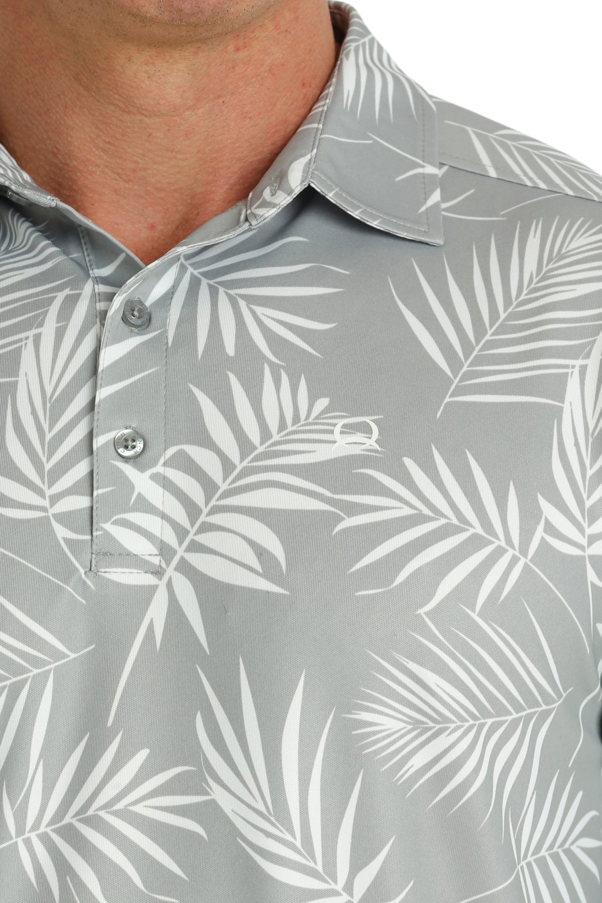 Cinch Grey Hawaiian Polo